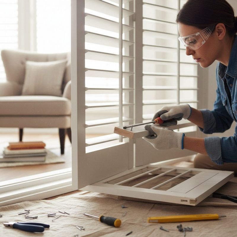 Electric Shutter Repair detail