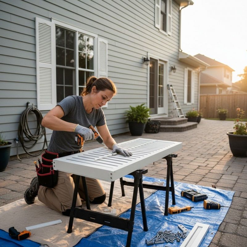 Electric Shutter Repair detail
