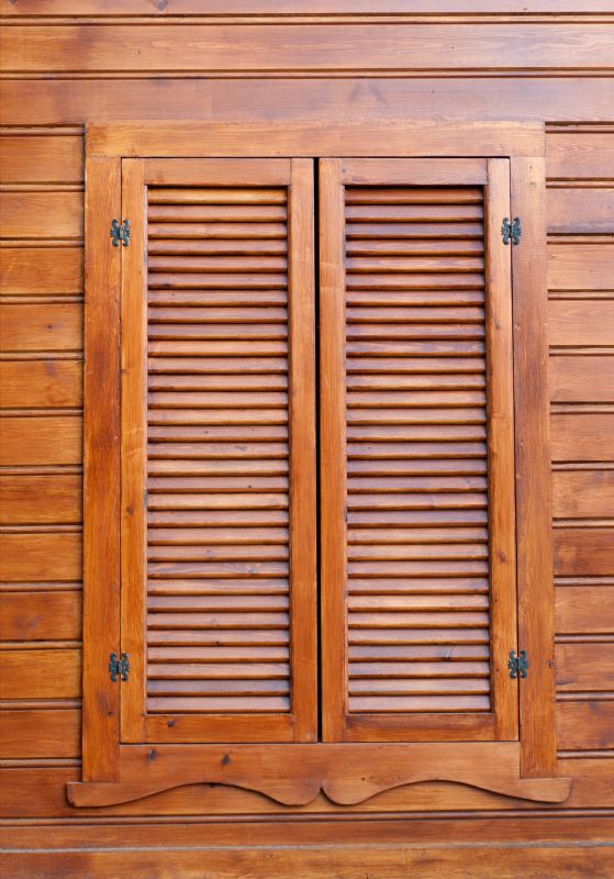 Louvered Shutters Installation